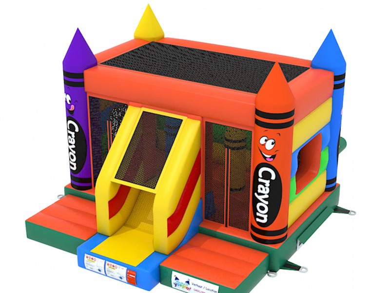 Mini Crayon peuterkasteel