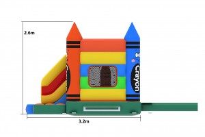 Mini Crayon peuterkasteel